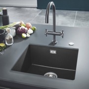 Zlew Grohe K700 nr 31654AP0 zlewozmywak granitowy 53x46 cm czarny nowy