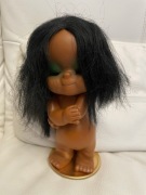 Lalka winylowa Hula z gumy i winylu w stylu vintage z Hongkongu