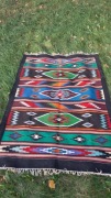 Wełniany kilim huculski 200 cm boho
