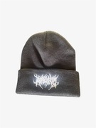 Czapka zimowa beanie czarna streetwear haft logo unisex