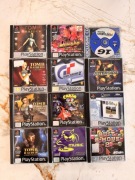 Zestaw gier PS1 PlayStation - Crash, Gran Turismo, Tomb Raider