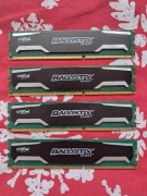 Pamięć ram 16GB (4x4GB) DDR3 1600MHz CRUCIAL BALLISTIX Sport