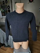 Carhartt Rib Sweater M granatowy wełna owcza unisex męski damski 