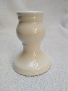 Ceramiczny biały świecznik Forma