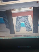 spodnie specjalne rower na rower ze znaczkiem rowerowym 