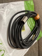 Duży jack 1/4 TRS na XLR MĘSKI 4,5 metra 15 stóp 