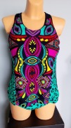 RAINBOW Kostium kąpielowy dwuczęściowy Tankini  rozm.42