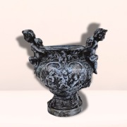 Figura Dekoracyjna - Waza z Aniołkami (Ghotic, Dark/Light Academia)