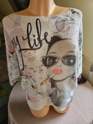 Bluzka w piękny wzór