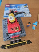 Klocki Lego City 60222 Pług gąsienicowy 