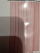 Pastelowy roz ,firanka do pokoju dziewczecego,200-170,nowa