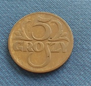 Moneta 5 groszy 1931r.