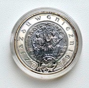 10zł. Srebrna moneta z 2000 r. NBP 1000-lecie zjazdu gnieźnieńskiego (30)