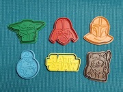Foremki do ciastek i pierników –  Star Wars – zestaw 6 sztuk