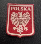 Odznaka mundurowa delegata ZHP- lata 80-te. Orzeł bez korony