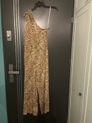 Tu kombinezon modny wzór viscoza Nowy hit roz.40