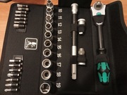 WERA ZYKLOP 8000 C Grzechotka 1i2 cala w zestawie metrycznym NOWA 28 częś