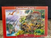 Puzzle Castorland Hobby 500 elementów Dinosaur Valley B-53643