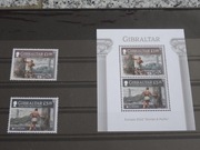 EUROPA CEPT - Gibraltar 2022 - historie i mity, Mi 2042-43 bl.150