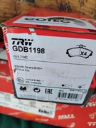 Klocki TRW przod Mitsubishi Carisma 