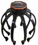 Ektryczny masażer skóry głowy z 3 trybami, 360 stopni, bezprzewodowy