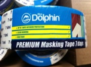Taśma malarska Blue Dolphin 38mmx50m 7 dni