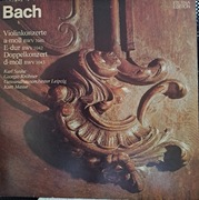 Bach - Karl Suske, Giorgio Kröhner, Kurt Masur – Violinkonzerte A-moll 