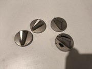 Pokrętła płyty gazowej Mastercook fagor komplet 