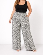 Damskie spodnie szerokie nogawki rozm Eur 50 Uk 22 Us18 