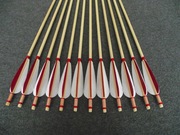 35-40 świerk nr 481 Komplet strzał do łuku strzały strzała drewniana