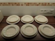 Made in Italy Crea Table Venice Venezia komplet 12 sztuk talerzy