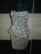 Mohito kolorowa elegancka sukienka roz 36