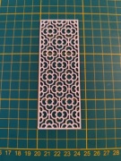 Tekturka panel dekoracyjny kartka scrabooking 