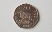 Falklandy 20 cents 1998r.