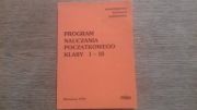 PROGRAM NAUCZANIA POCZĄTKOWEGO KLAS I-III