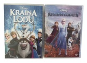Kraina Lodu 1-2 DVD Kolekcja Bajek Animowanych Frozen Disney Dubbing Polski