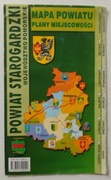 Powiat starogardzki. Mapa powiatu. Plany miejscowości