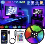 Taśma LED Bluetooth Smart SMD 5050 APP Zdalne sterowanie