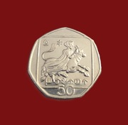 Moneta 50 centów 1994, Cypr