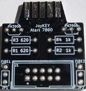 Płytka PCB dodatkowa do projektu JoyKey do Atari 7600