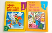Moja pierwsza czytanka Moje pierwsze ćwiczenia klasa 1 Wsip unikat czyste