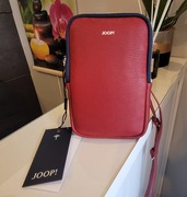 JOOP! Mała Torba / Etui na Telefon  Czerwona / Bordowa Litonoszka