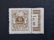 D68 I (*) Dopłata 6gr 1924r.