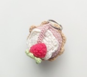 brelok - capcake, babeczka, muffinka - prezent