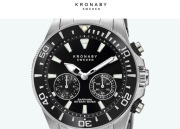 Kronaby SWEDEN Hybrid DIVER 200m Szafir jak Festina Connected+bateria TANIO