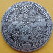 Srebrny medal "2.Weltkreh 1939-1945 - próba 888 - P.P. Steiner, 50 mm.