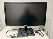 Monitor Samsung S24C450BL + przejściówka na HDMI