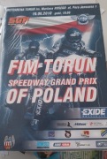 Program Żużel SGP Toruń 2010 Speedway