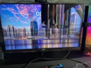 Monitor gamingowy 24 cale AOC Q24G2A uszkodzony