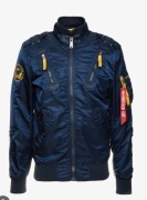 Alpha Industries kurtka flek flyers S czarna Falcon II